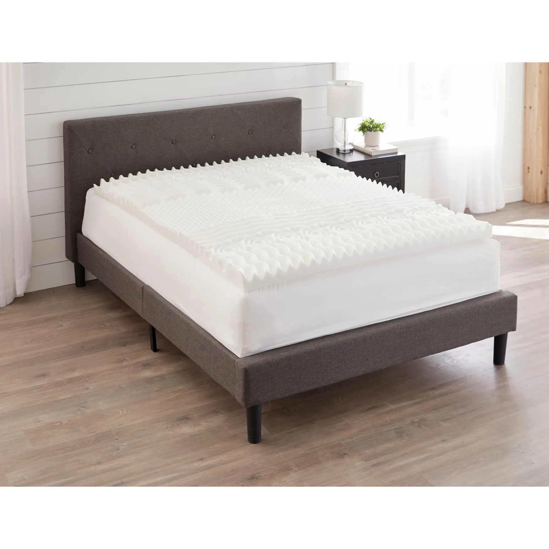 2 Inch 7-Zone Memory Foam Mattress Topper