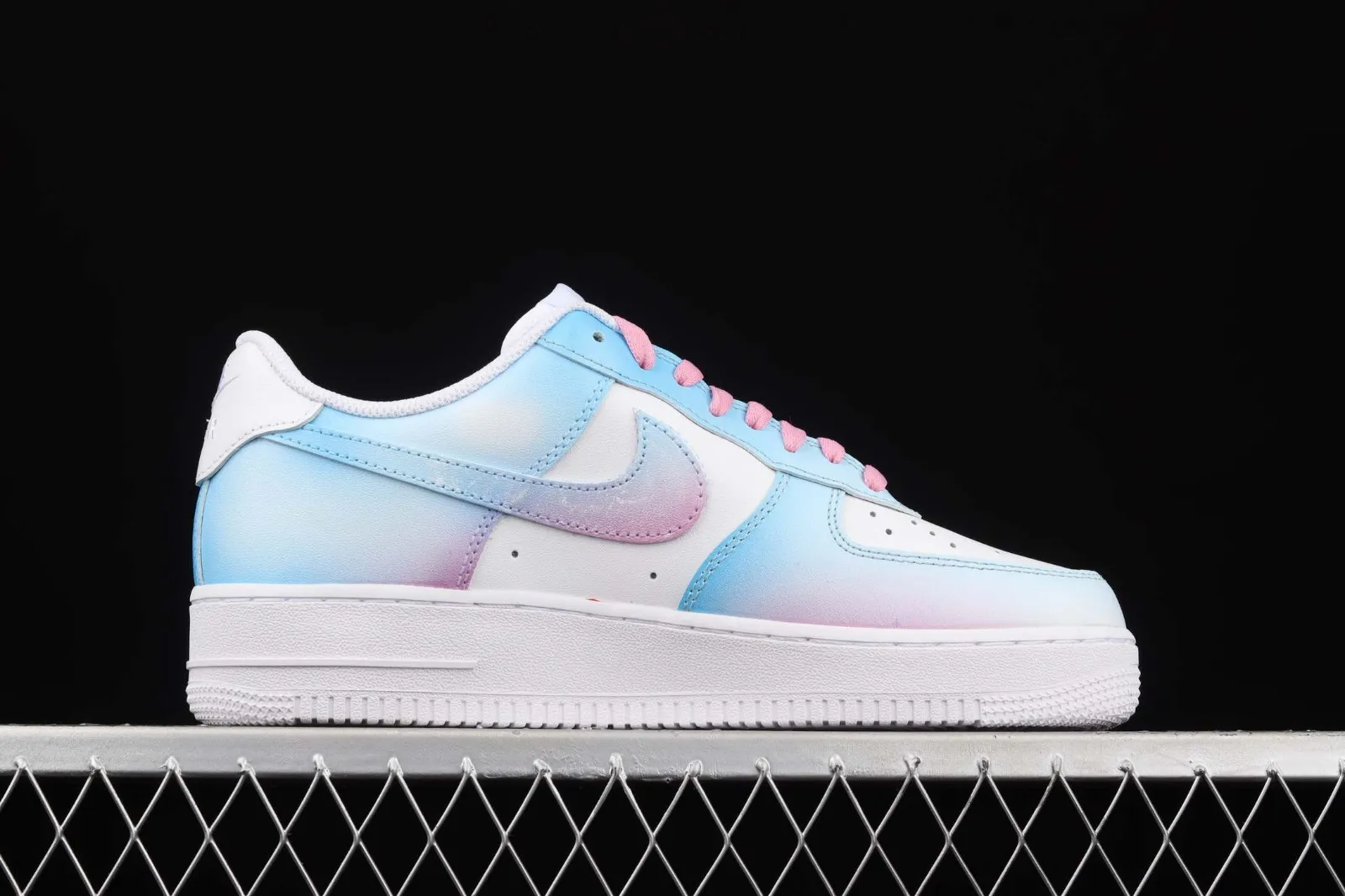 2021 Nike Air Force 1 07 Low Valentine's Day White Pink Blue CW2288-145