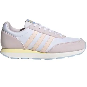 adidas Run 60s 3.0 Trainers - Womens - White/Wonder Quartz/Blue Dawn