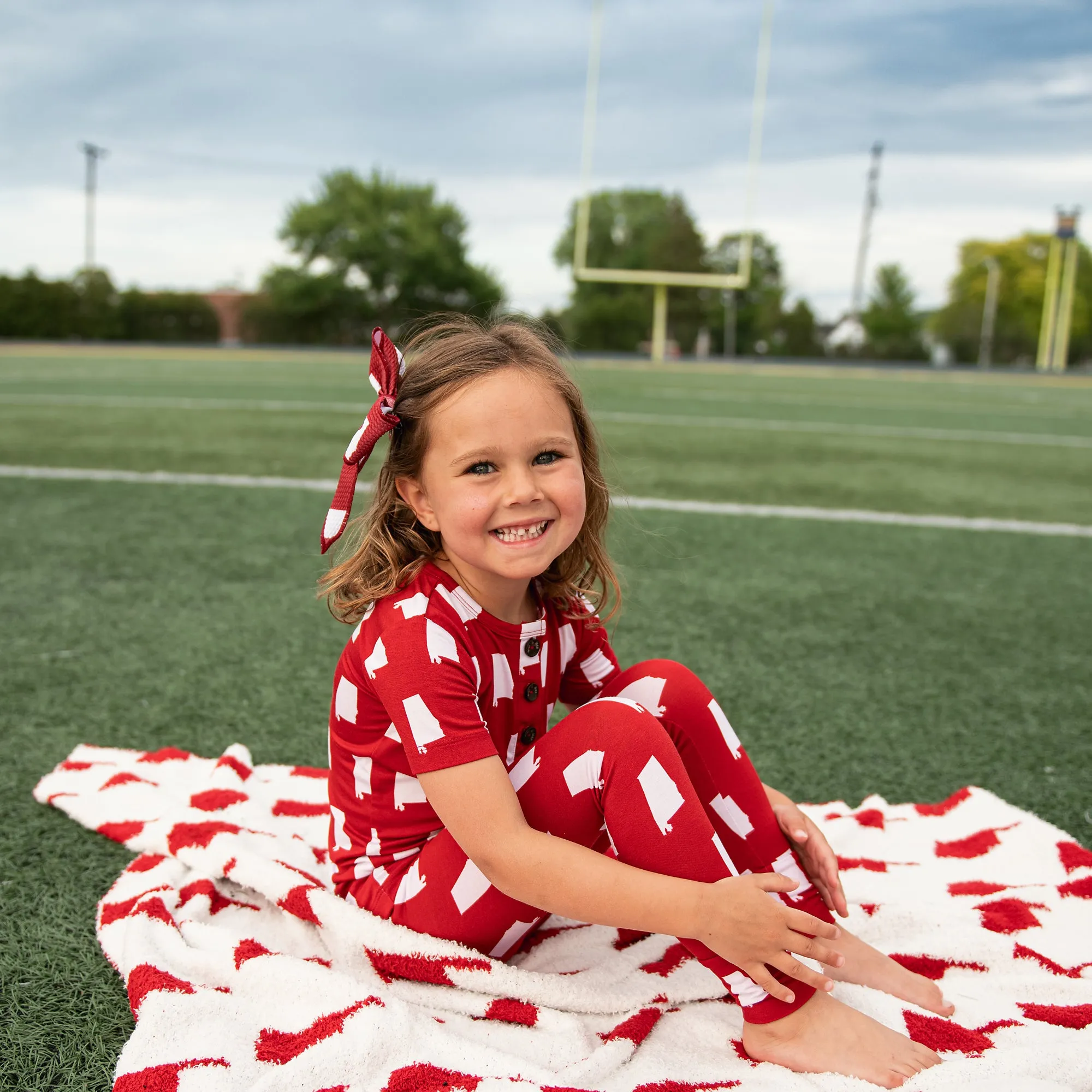 Alabama Crimson & White PLUSH BLANKET