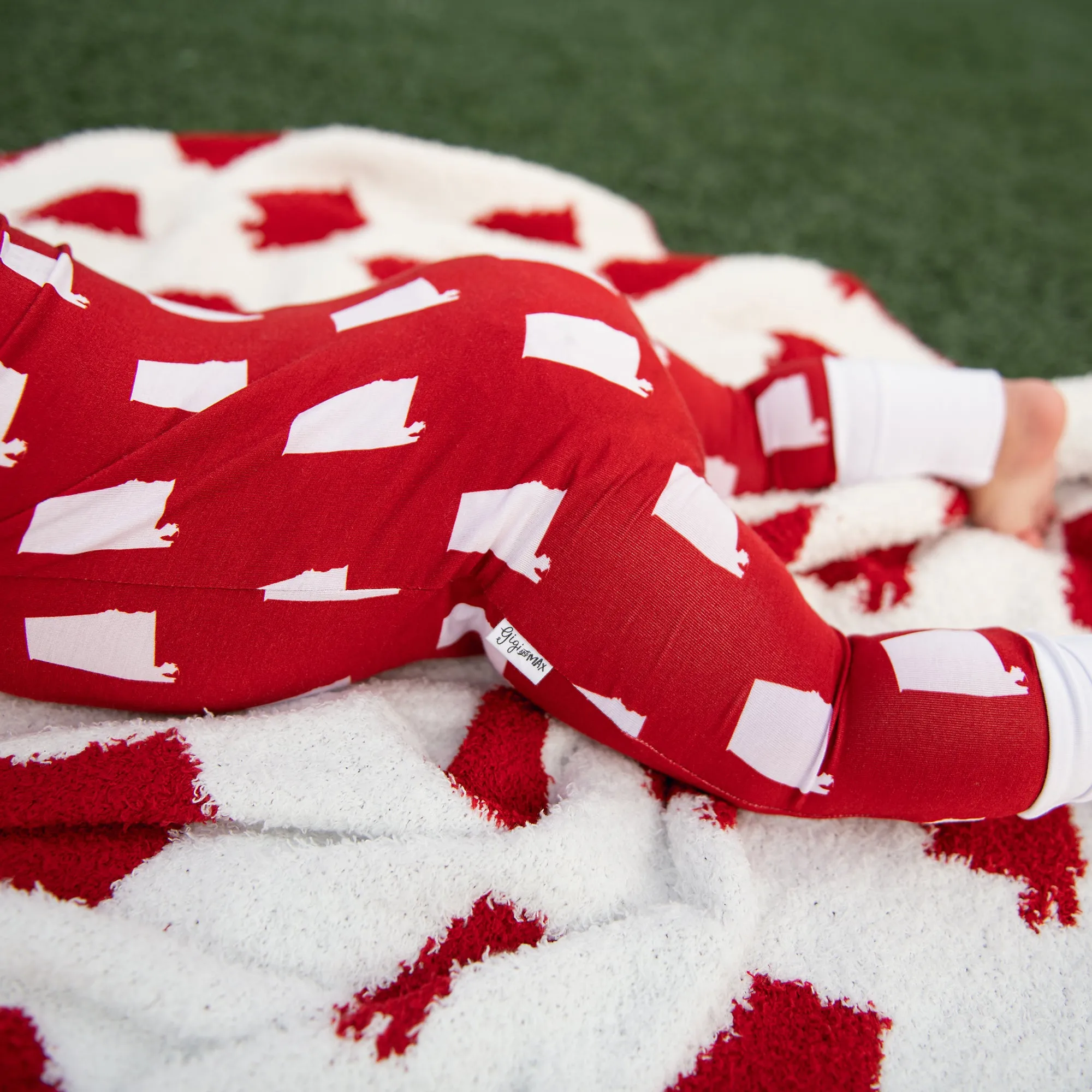 Alabama Crimson & White PLUSH BLANKET