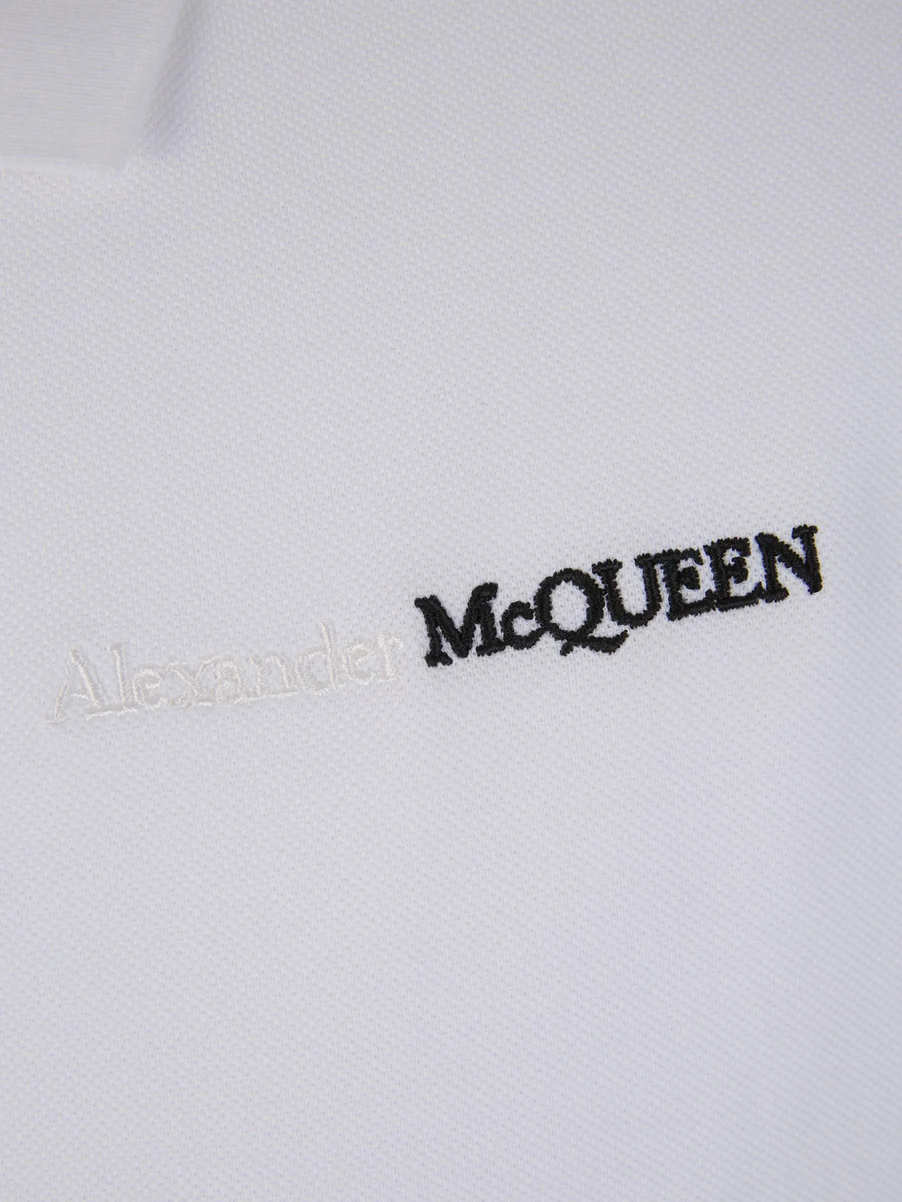 Alexander McQueen Logo Piquet Polo 