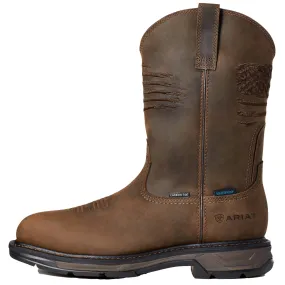 Ariat Men's WorkHog XT Patriot Waterproof Carbon Toe Work Boot