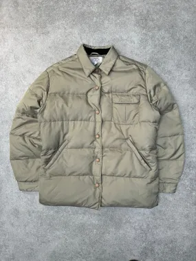 Armani Jeans Lightweight Beige Puffer Jacket