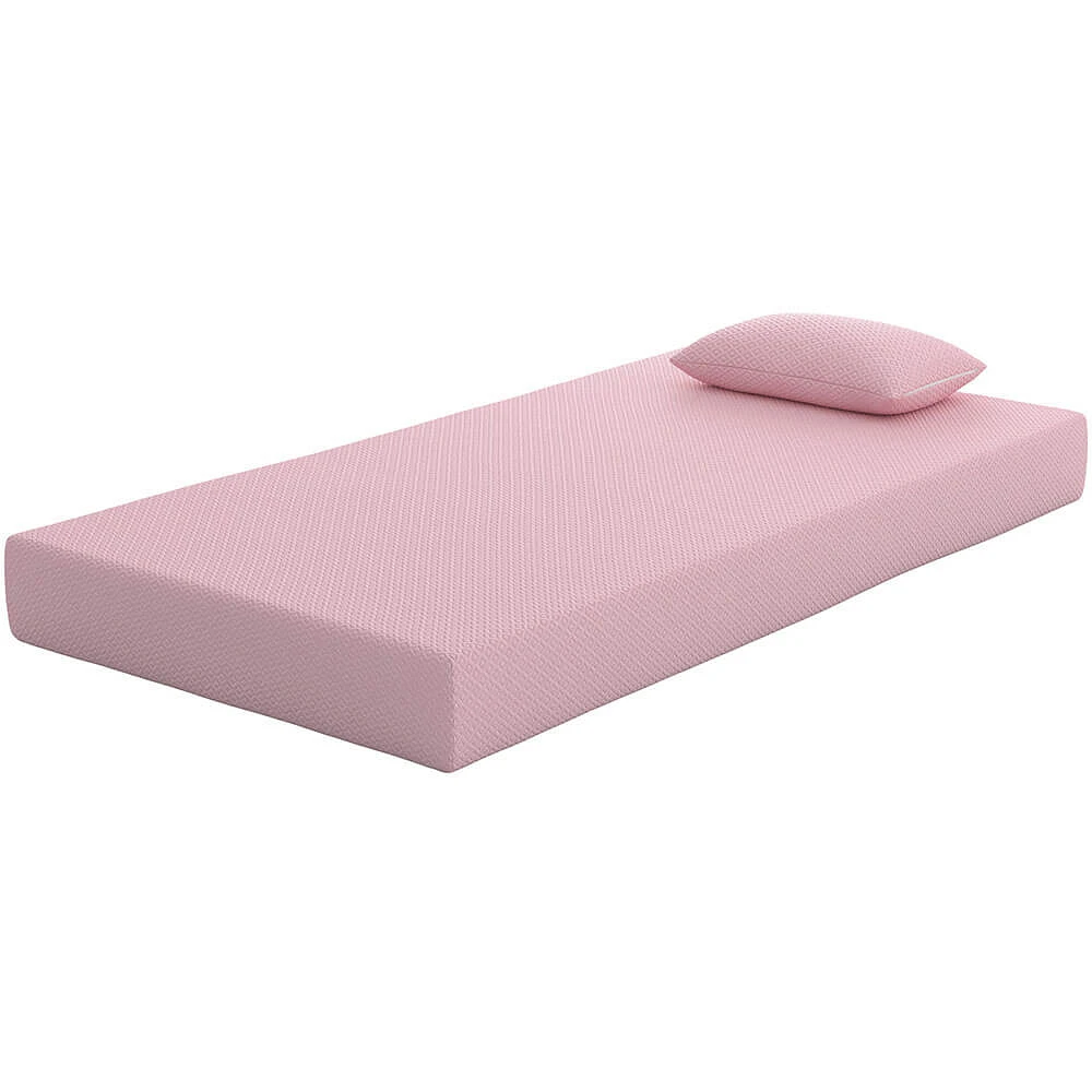 Ashley Furniture M72211 iKidz Pink Memory Foam Mattress, Twin | Electronic Express