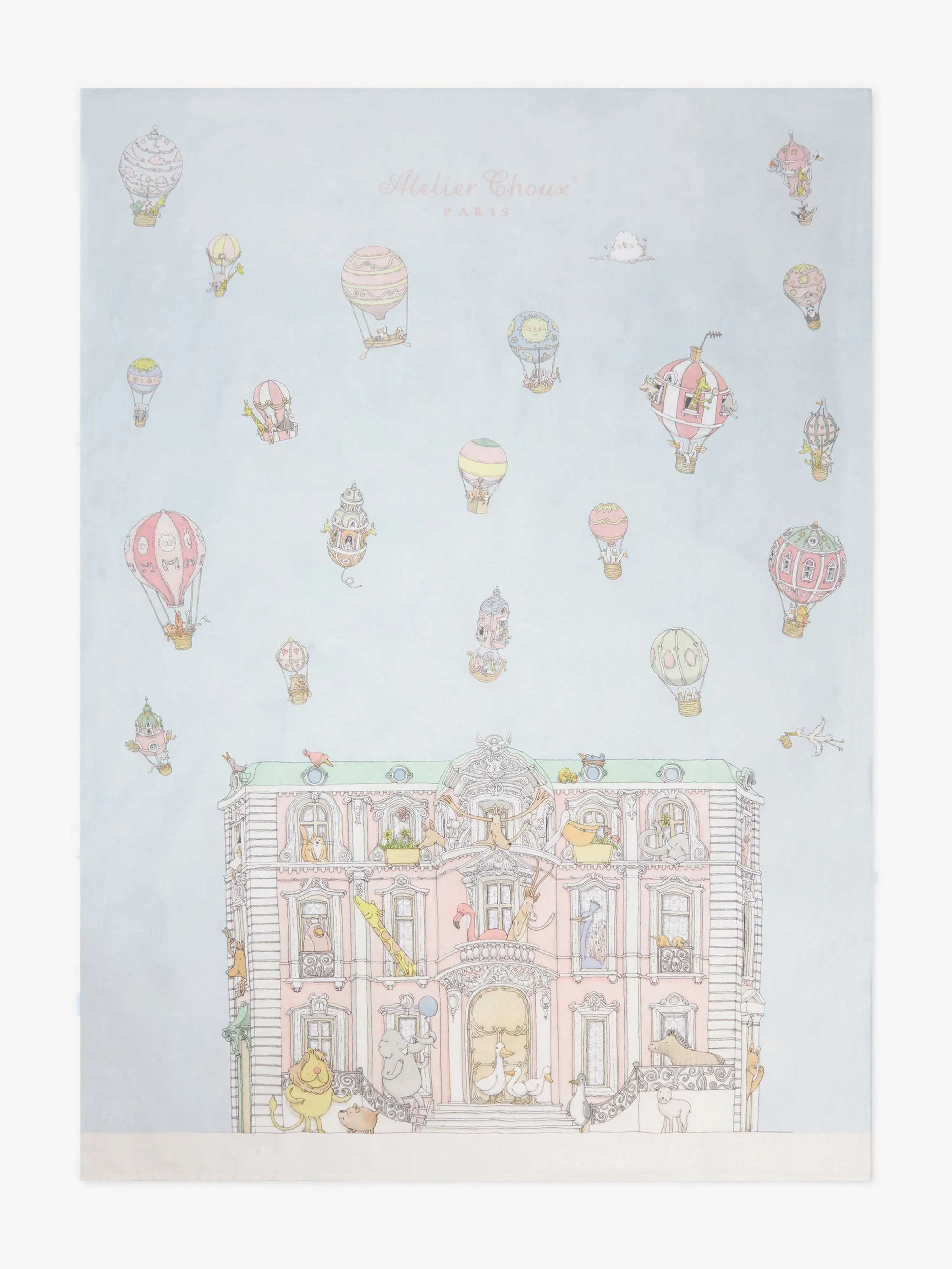 Atelier Choux Baby Monceau Mansion Duvet Cover