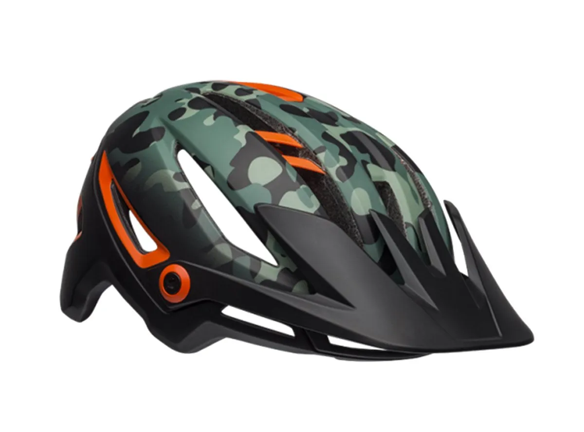 Bell Sixer MIPS MTB Helmet - Matt Black-Dark Green-Orange-Oak - 2019