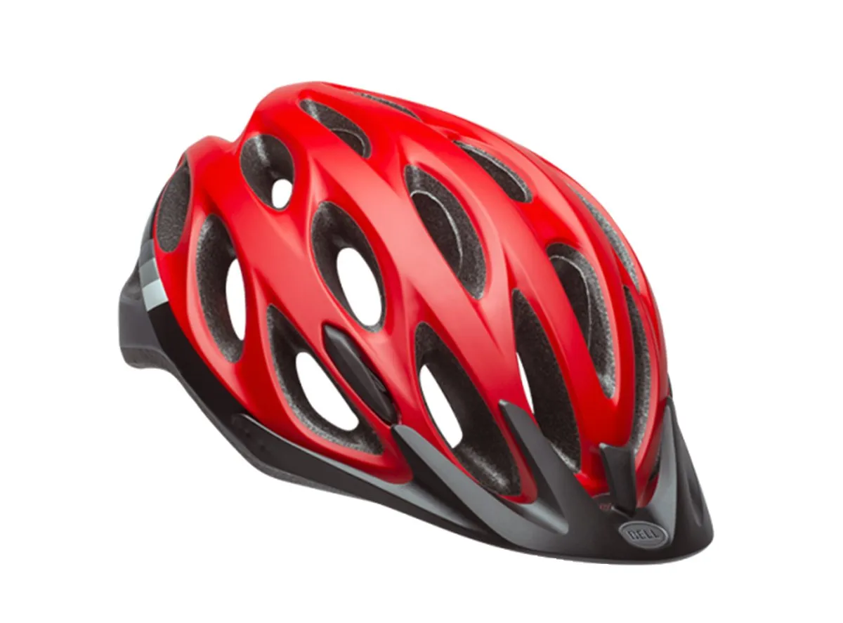 Bell Traverse MTB Helmet - Speed Matt Crimson-Black-Gunmetal - 2019