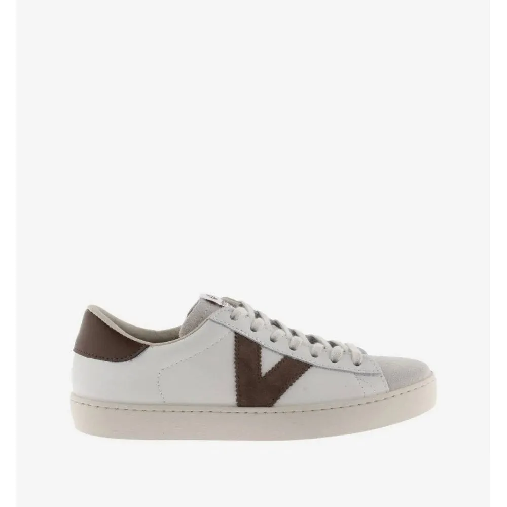 Berlin Contrast Leather Trainers