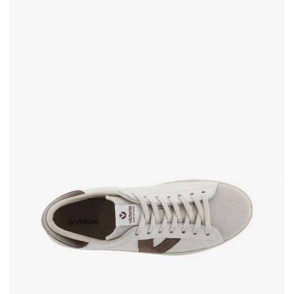 Berlin Contrast Leather Trainers