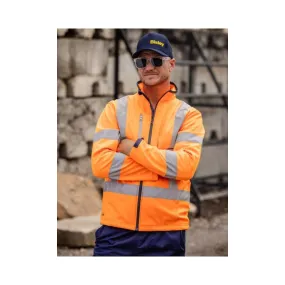 Bisley X Taped Hi Vis Soft Shell Jacket BJ6059XT