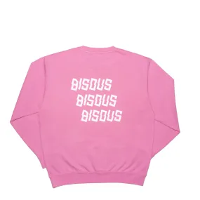 Bisous Skateboards - Bisous x3 Crewneck - Pink-