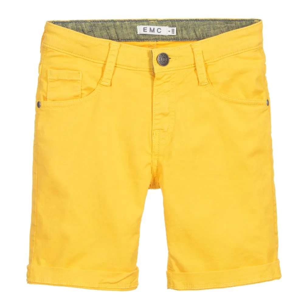 Boys Yellow Shorts