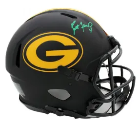 Brett Favre Signed Green Bay Packers Speed Authentic Eclipse NFL Helmet