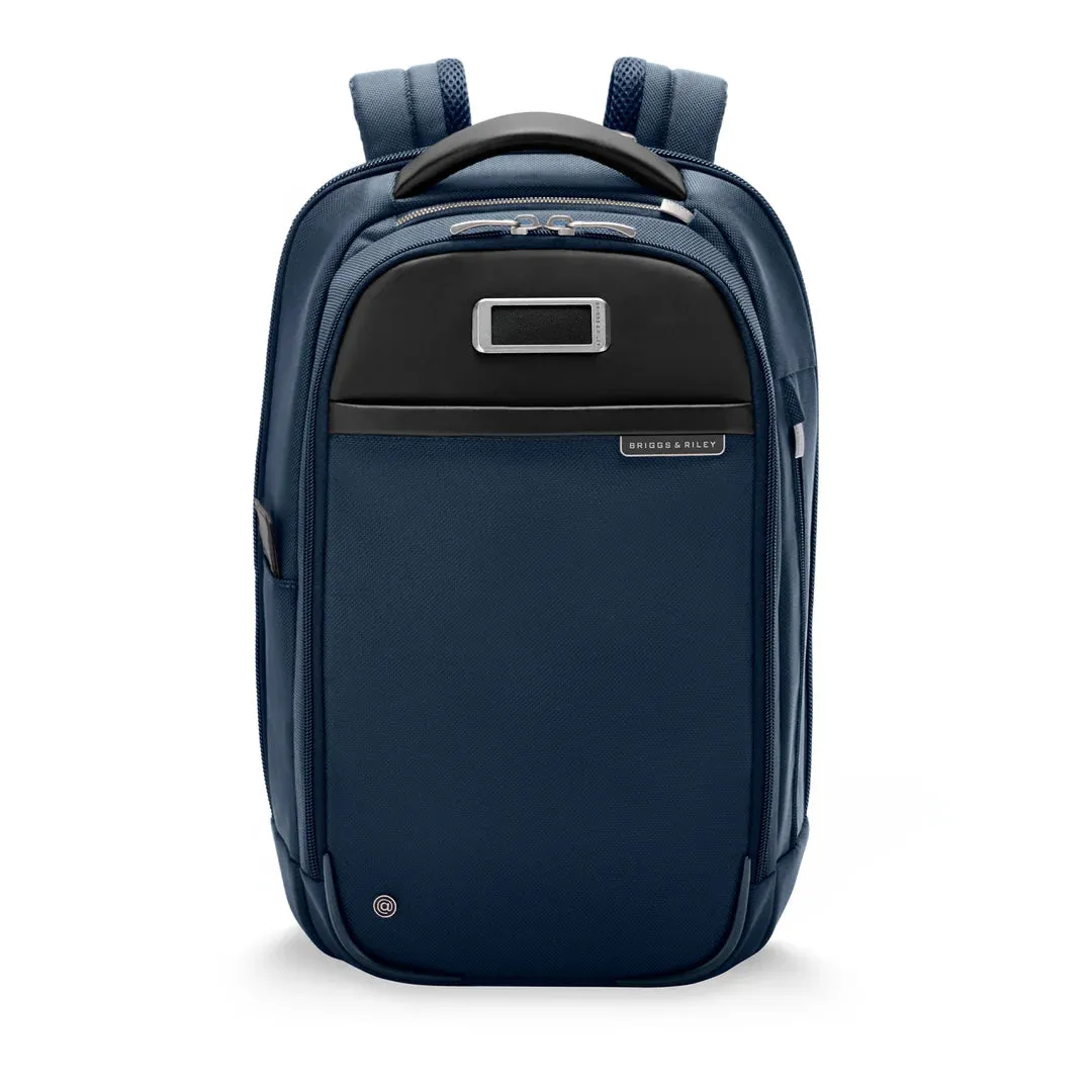 Briggs & Riley @Work Slim Backpack - Navy