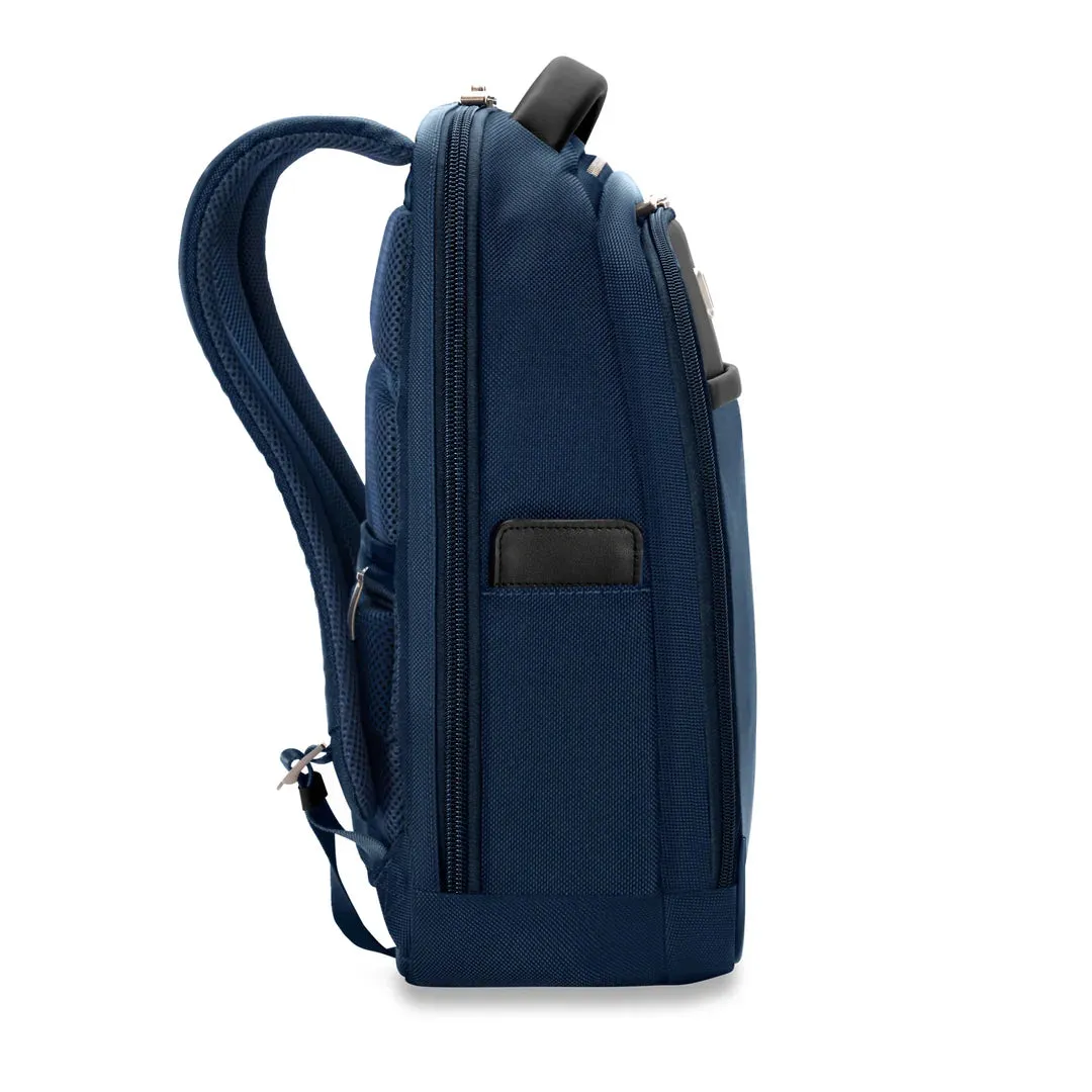 Briggs & Riley @Work Slim Backpack - Navy