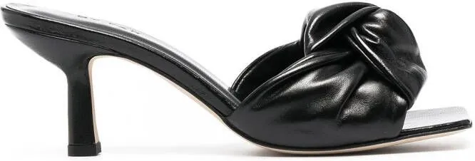 BY FAR Lana 70mm mules Black