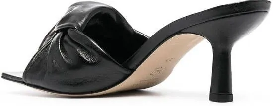 BY FAR Lana 70mm mules Black