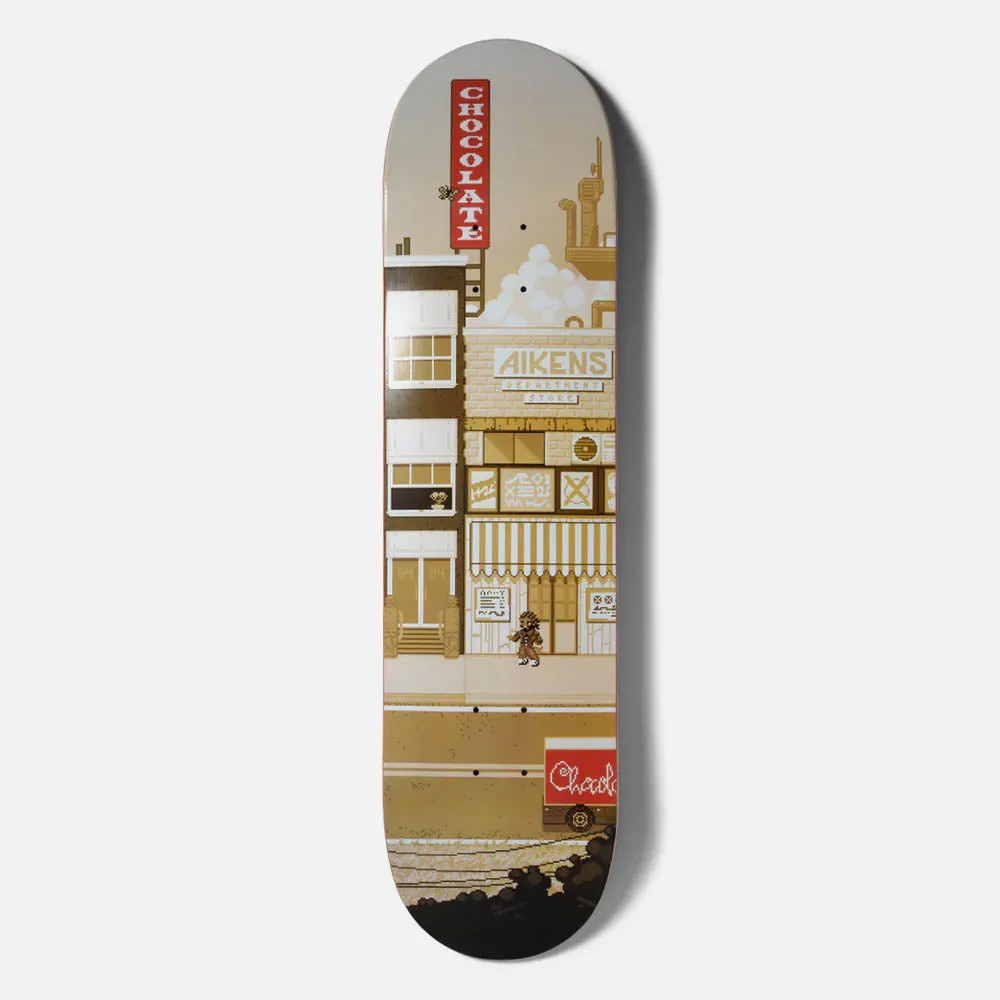 Chocolate Skateboards - 8.0 Carl Aikens Pixel City Skateboard Deck