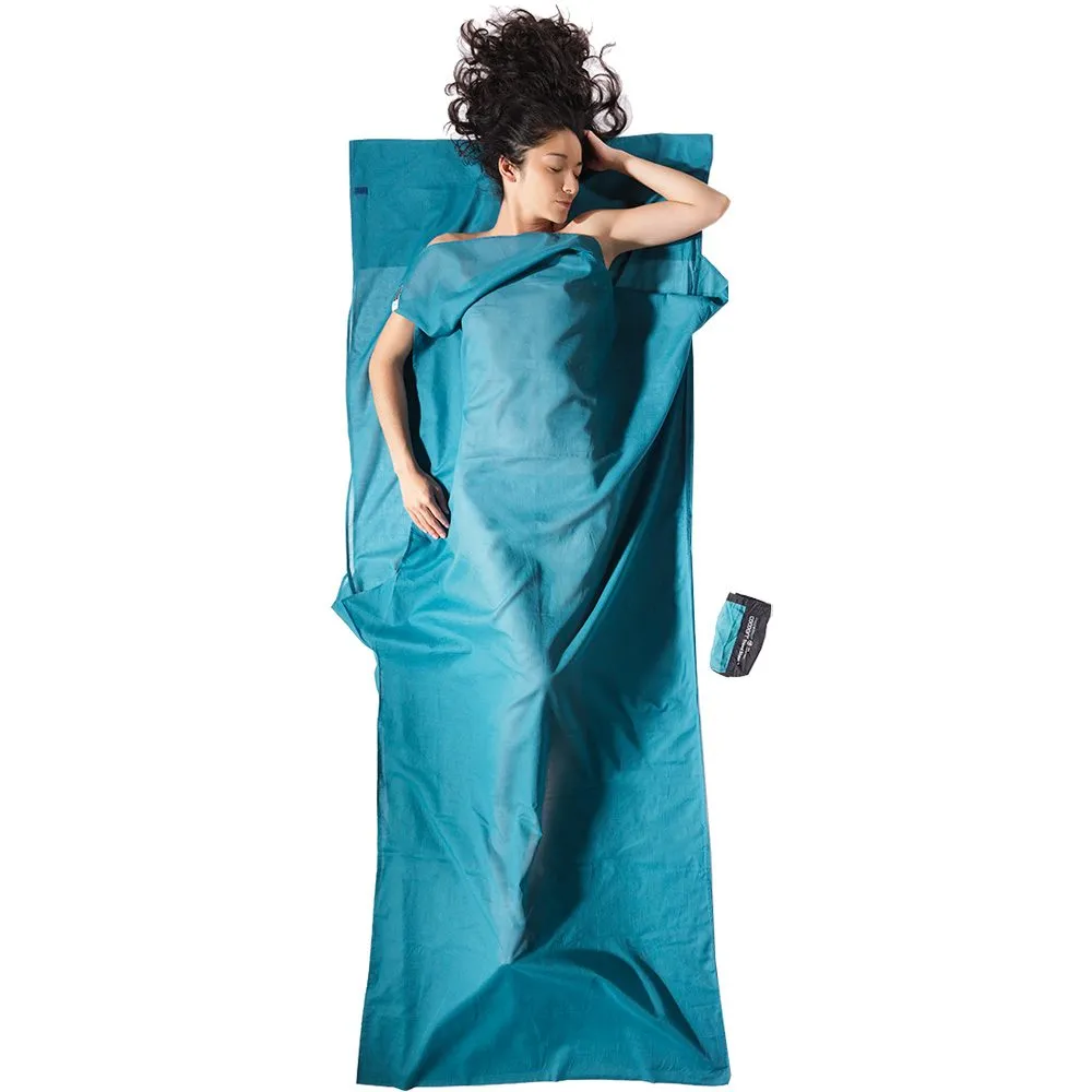 Cocoon - Travels Sheet Insect Shield laguna blue