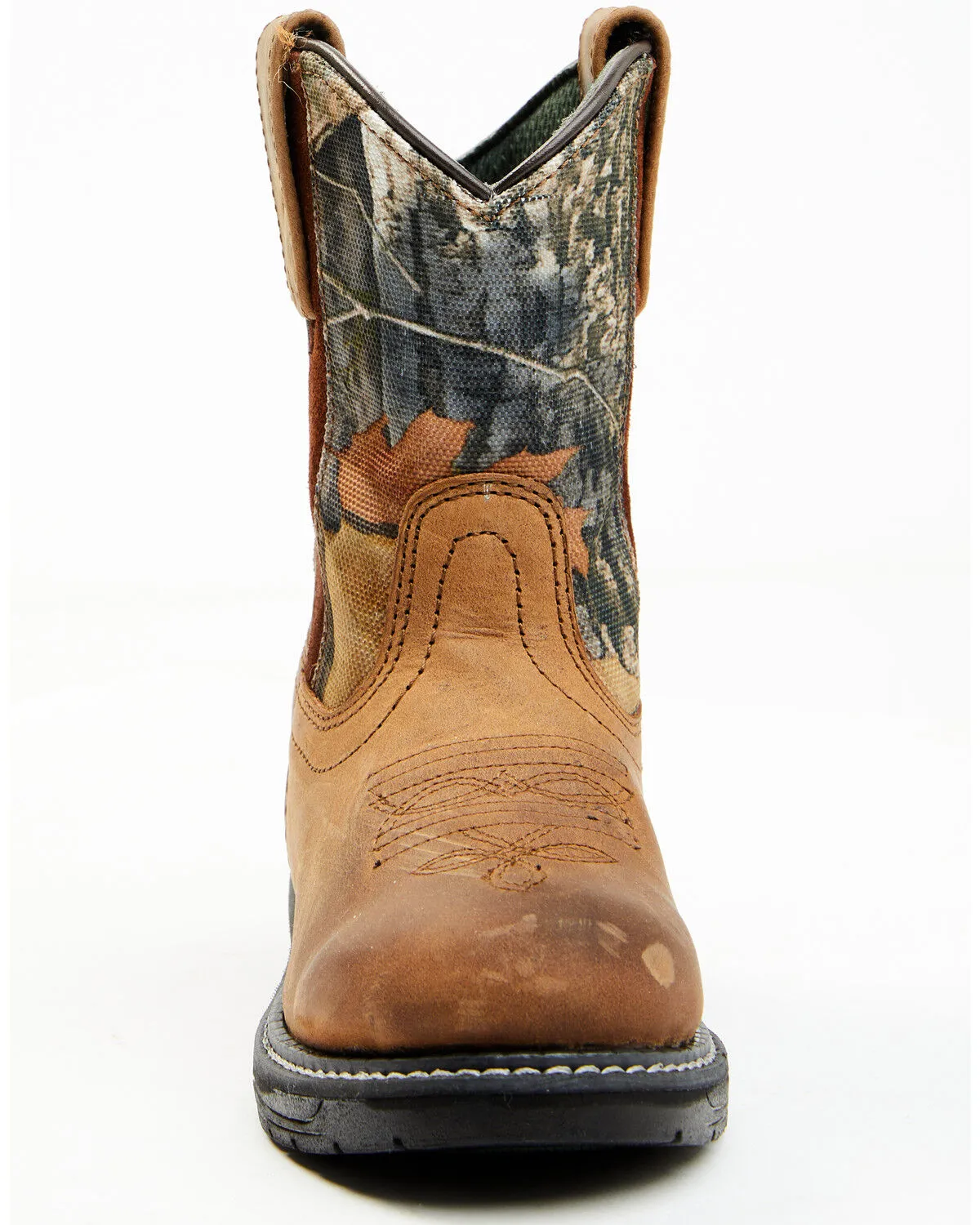 Cody James Boys' Real Tree Camo Work Boot - Round Toe