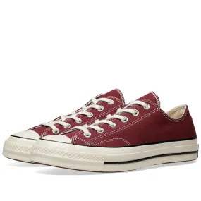 Converse Chuck Taylor 1970s OxDark Burgundy, Black & Egret