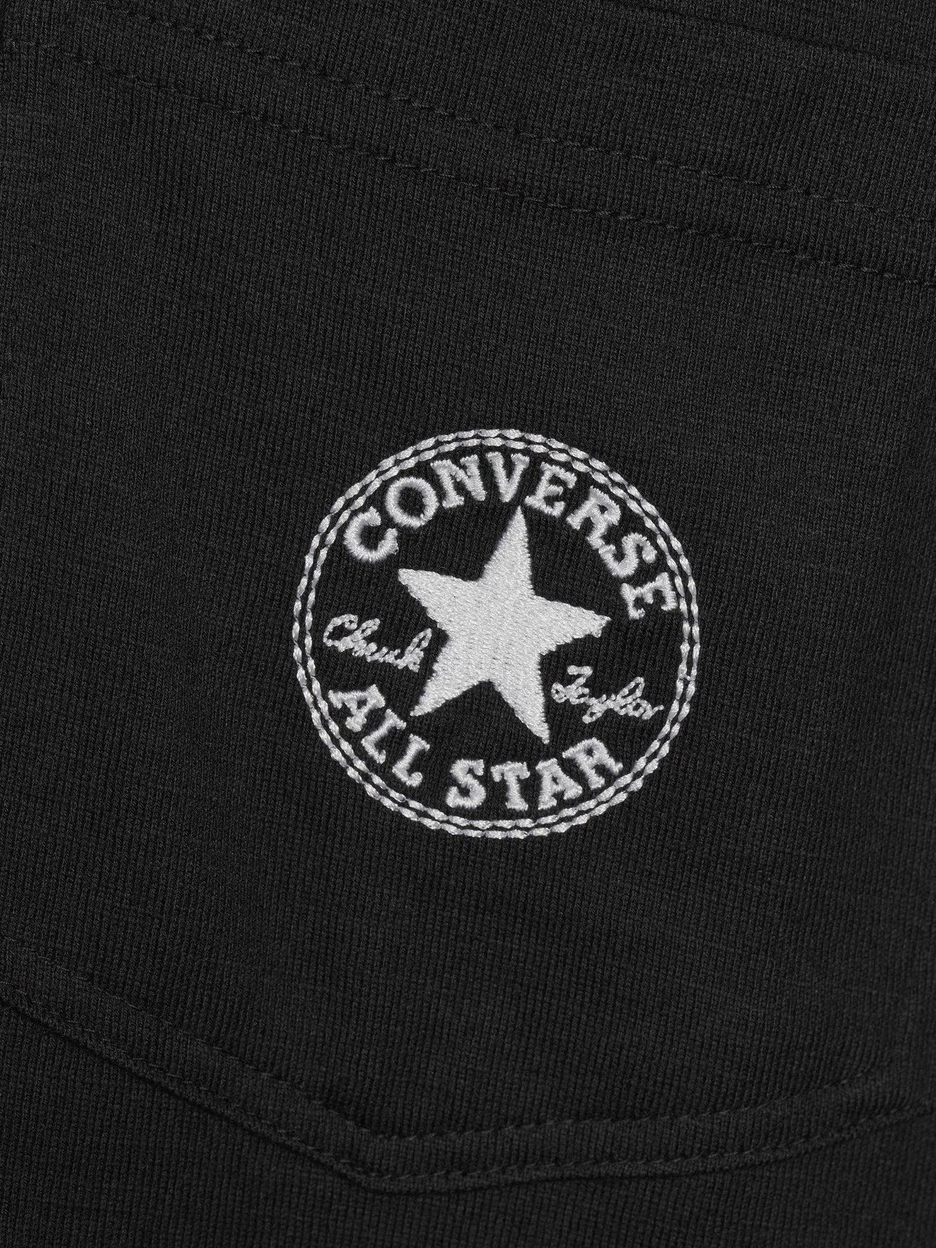 Converse Mens Retro Chuck Taylor Pocket T-shirt - Black