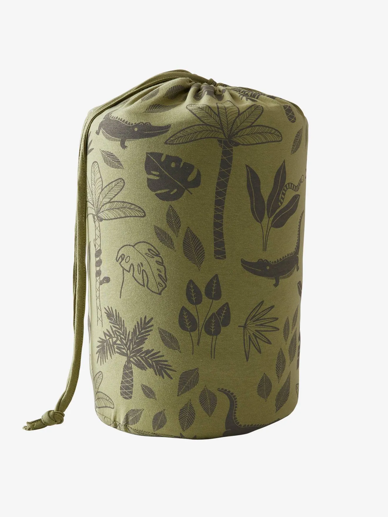 Crocodile Sleeping Bag, Trek - printed green