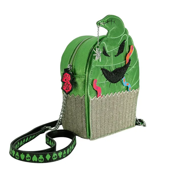 Danielle Nicole The Nightmare Before Christmas Oogie Boogie Cupcake Crossbody Bag