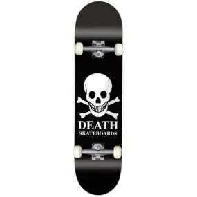 Death Skateboards OG Skull Black Complete Skateboard 8.25