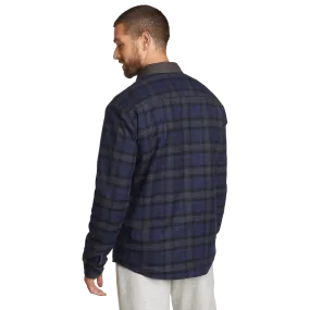 Eddie's Favorite Faux Shearling-Lined Flannel Shirt Jacket