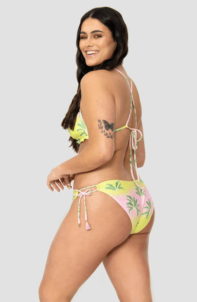 Estampado Palmas  Aurora, Conjunto Bikini