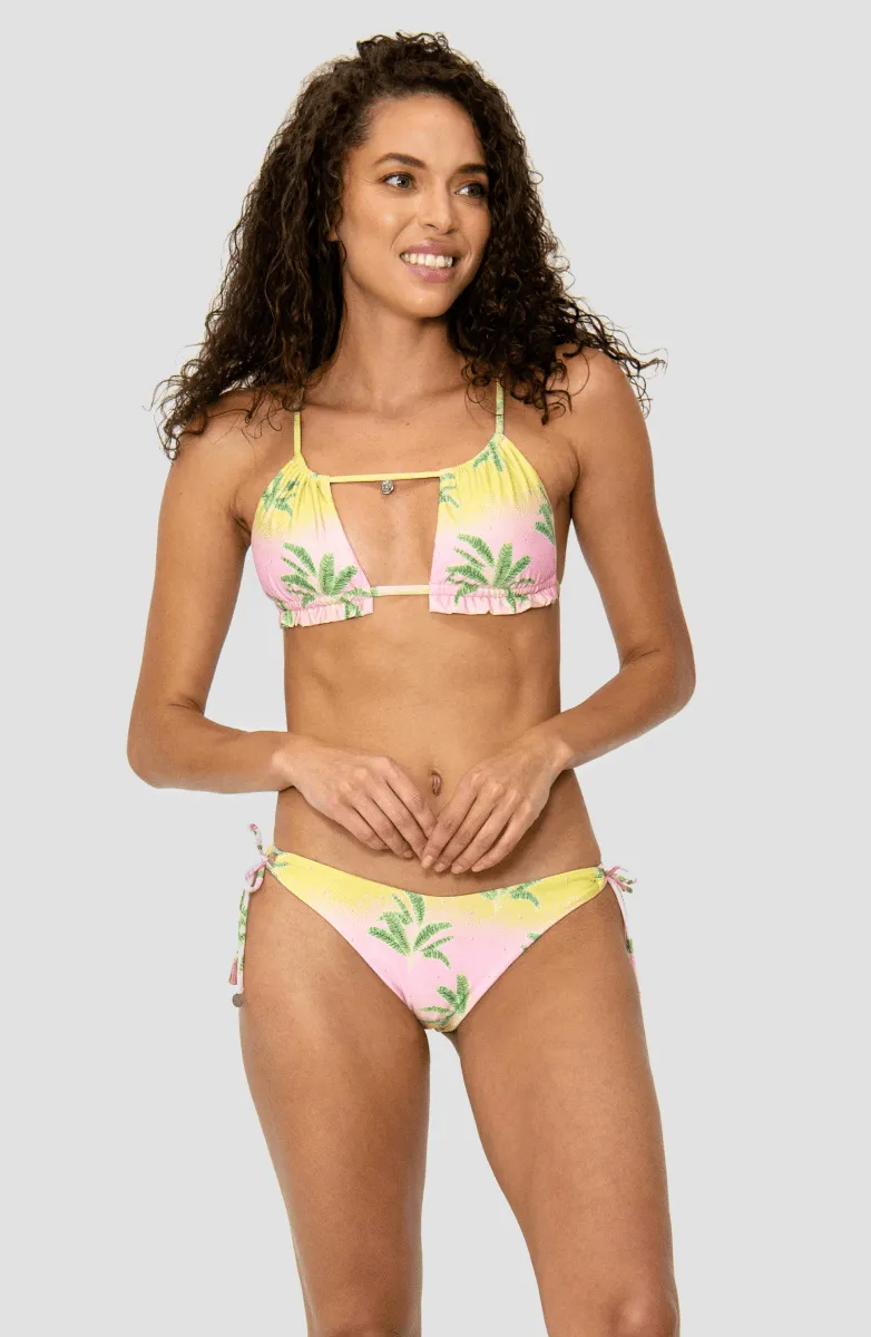 Estampado Palmas  Aurora, Conjunto Bikini