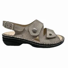 Finn Comfort Womens Milos Sandals - Storm Sand