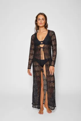 Flamenco Lace Long Cardigan