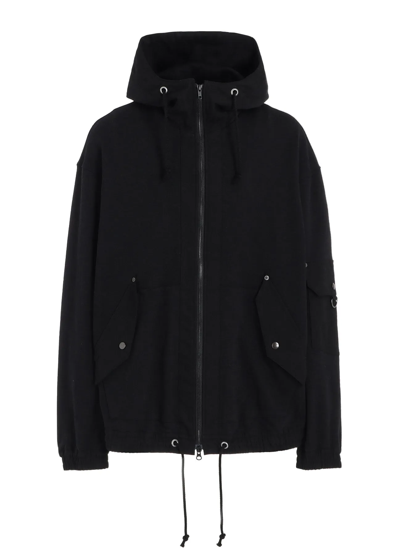 FRENCH TERRY ZIP-UP TECH HOODIE