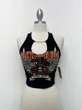 G Mini Rock & Roll Jewelry Sleeveless Cotton Top