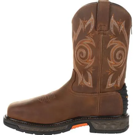 Georgia Boot Carbo-Tec LT Steel Toe Waterproof Pull On Work Boot