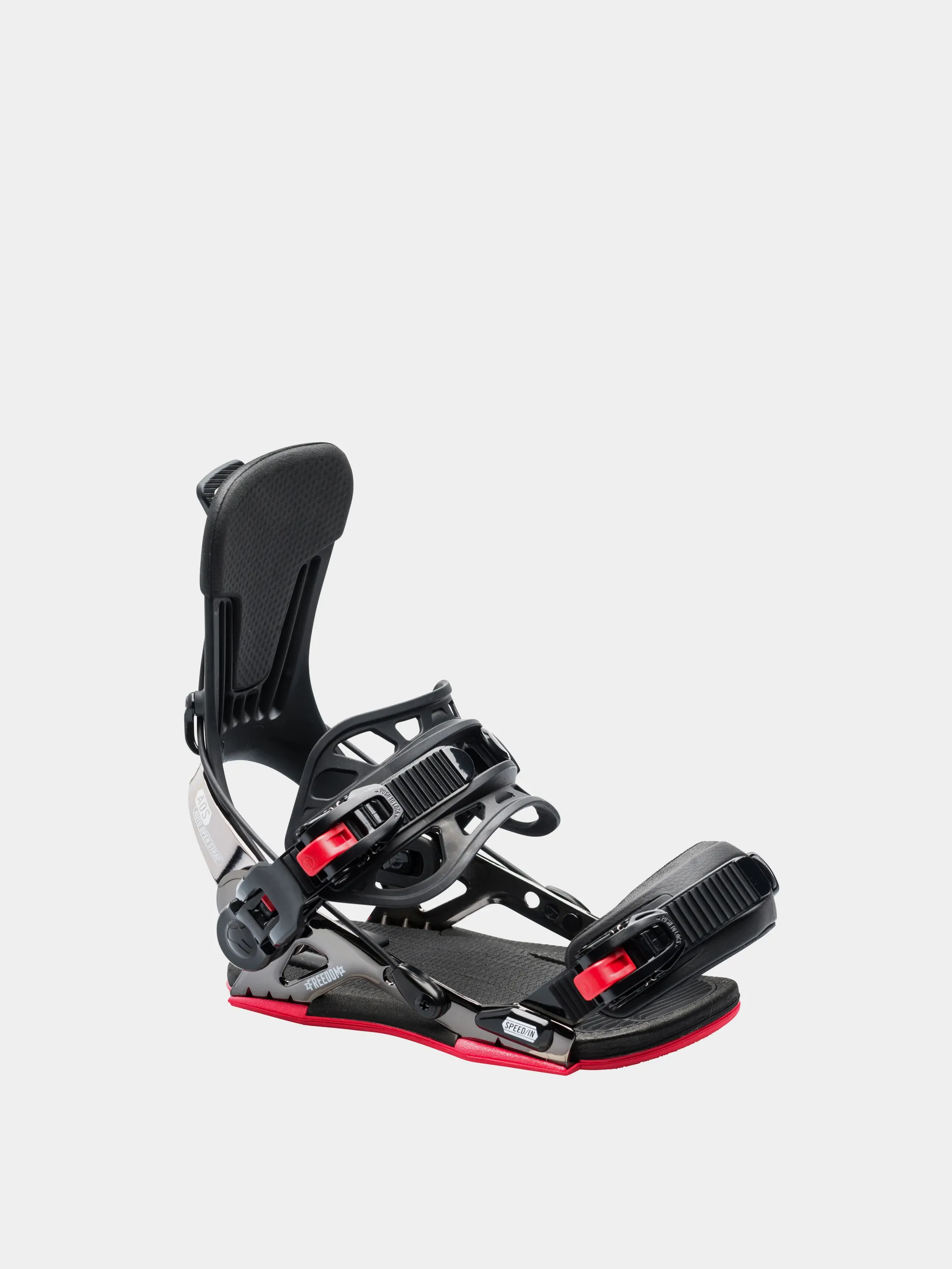 Gnu Freedom Snowboard bindings (black)