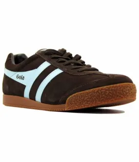 GOLA Harrier Premium Suede Retro Trainers (B/B)