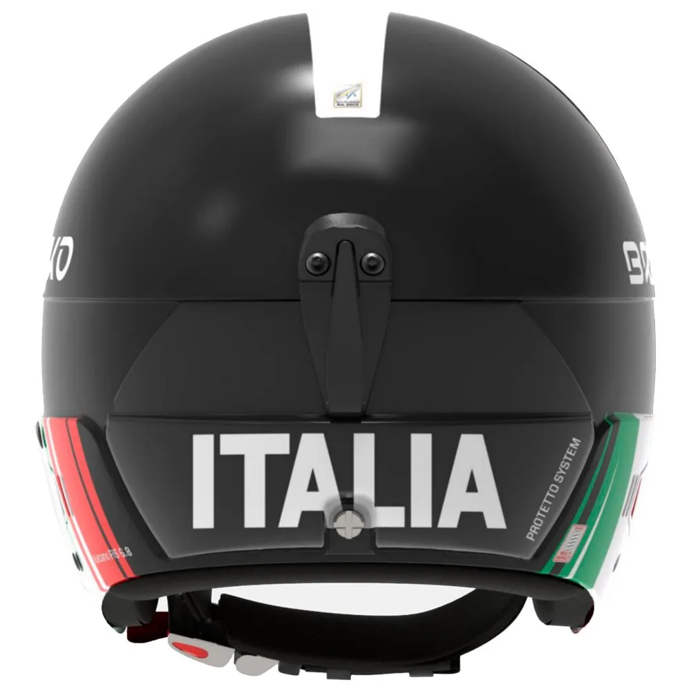 Helmet Briko ---Vulcano Fis 6.8 Epp - Fisi Shiny Black White