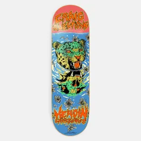 Heroin Skateboards - 9.0 Craig Questions Dead Reflections Skateboard Deck