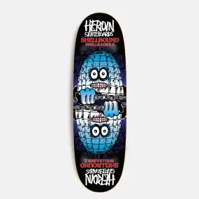 Heroin Skateboards - 9.5 Shellbound Shellraiser II Skateboard Deck