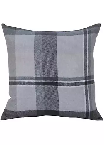 Home Curtains Braemer Check Faux Wool Filled Cushion | Kaleidoscope