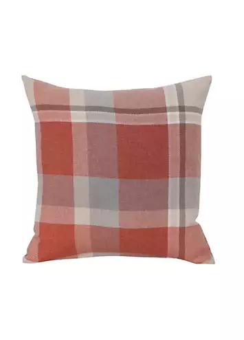 Home Curtains Braemer Check Faux Wool Filled Cushion | Kaleidoscope