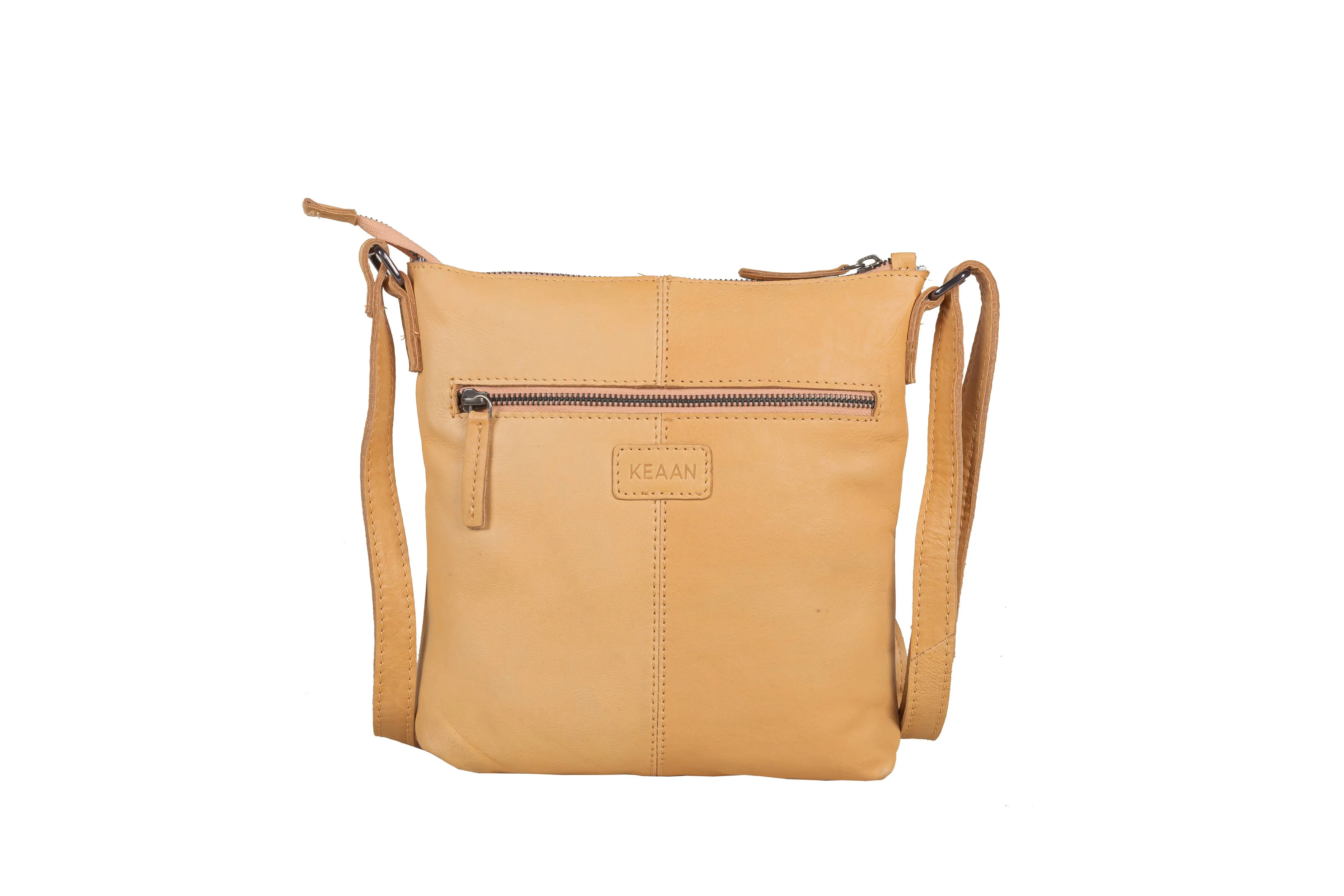 [ISABELLA] SMALL CROSSBODY BAG | SUPER SOFT NAPPA LEATHER: Mocha