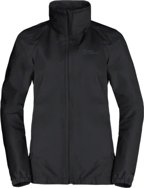 Jack Wolfskin Women's Stormy Point 2-Layer Jacket Black | Buy Jack Wolfskin Women's Stormy Point 2-Layer Jacket Black 