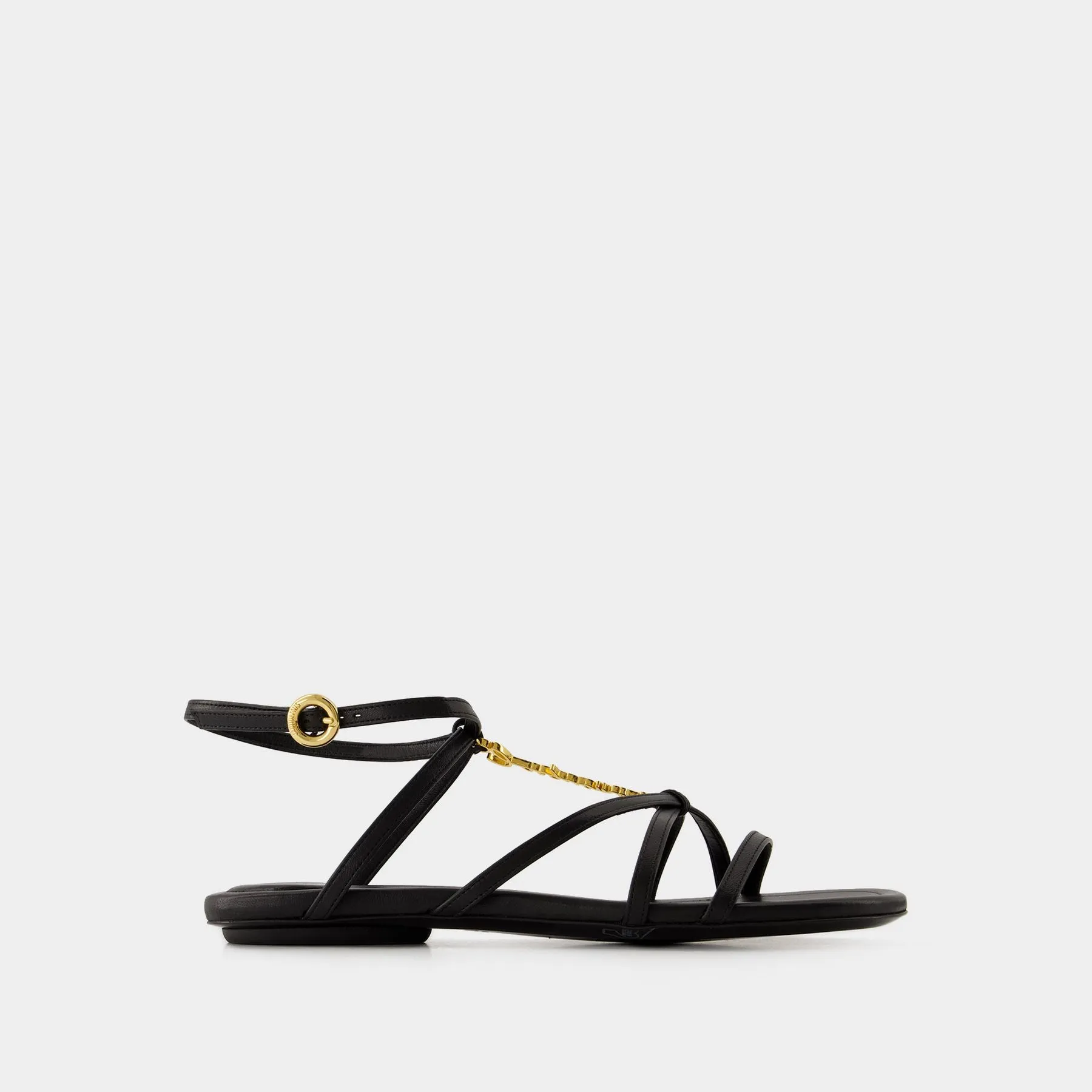 Jacquemus  Pralu P Sandals - Jacquemus - Leather - Black