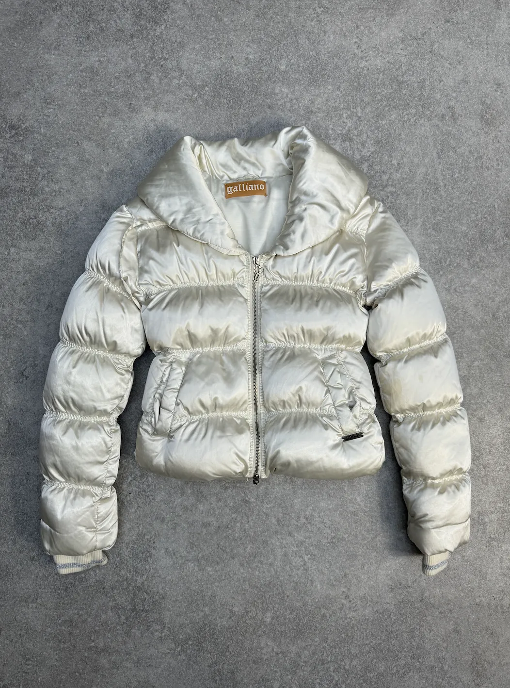 John Galliano Pearlescent Puffer Jacket