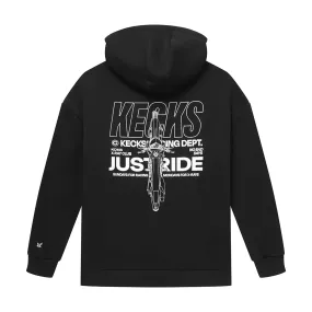 Just Ride Hoodie - Black